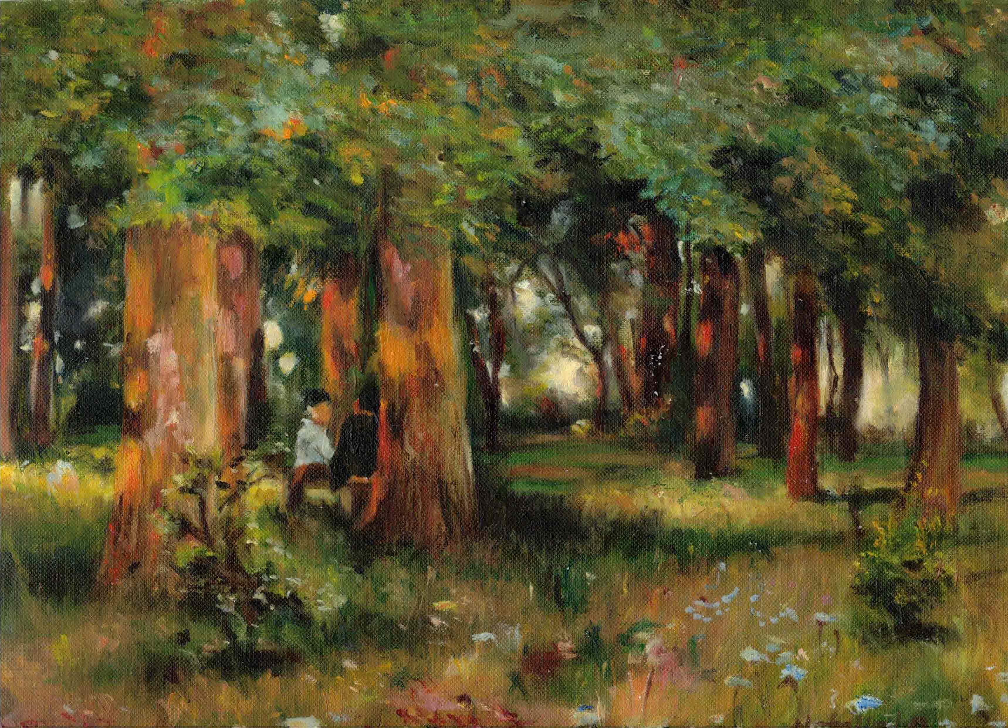 Copy after Park (1899) by Grigoriy Myasoyedov